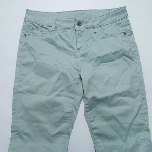 Soho Jeans Women's 4 Mint Denim Mid-Rise 5-Pocket Classic Fit Ankle Jegging - Picture 3 of 8